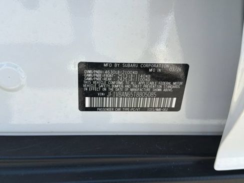 New 2026 Subaru WRX Limited AWD/4WD image 25