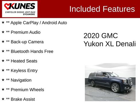 Used 2020 GMC Yukon XL Denali w/ Enhanced Security Package image 3