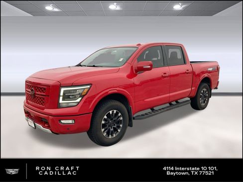 Used 2021 Nissan Titan PRO-4X w/ Pro-4x Convenience Package image 1