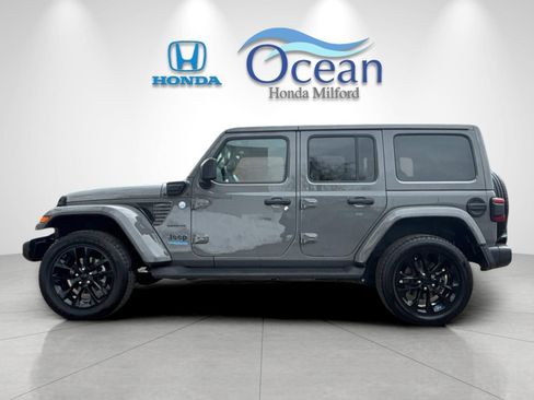 Used 2022 Jeep Wrangler Unlimited Sahara 4xe w/ Cold Weather Group image 6