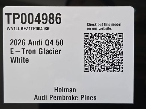 New 2026 Audi Q4 e-tron Premium Plus image 21