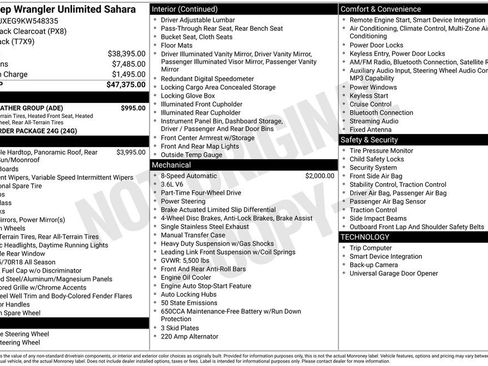 Used 2019 Jeep Wrangler Unlimited Sahara w/ Cold Weather Group image 4