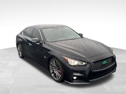 Used 2018 INFINITI Q50 Red Sport 400 AWD/4WD image 1