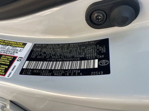 Used 2024 Toyota Camry XSE w/ Navigation Package image 12