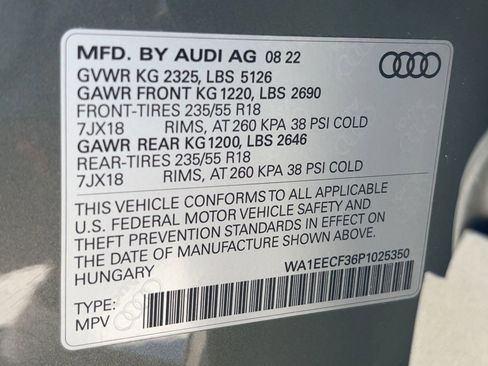 Certified 2023 Audi Q3 2.0T Premium Plus w/ Premium Plus Package image 20