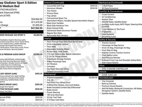 Used 2021 Jeep Gladiator Sport image 2