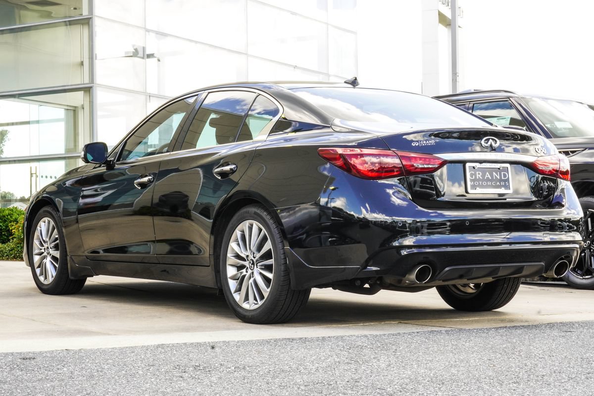 Certified 2023 INFINITI Q50 Luxe w/ Cargo Package RWD image 11
