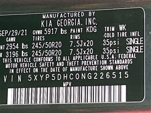 Used 2022 Kia Telluride SX image 35