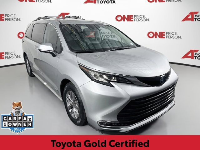 Certified 2021 Toyota Sienna XLE FWD image 1