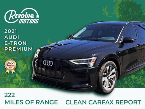 Used 2021 Audi e-tron Premium Plus w/ Premium Plus Package AWD/4WD image 1