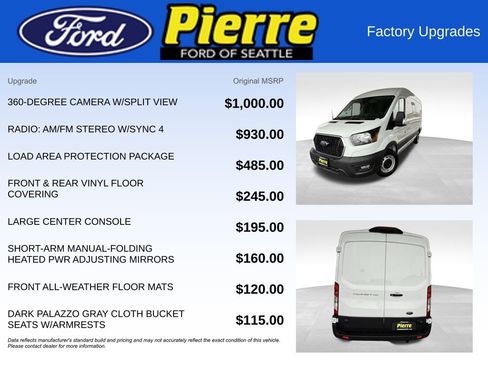 New 2025 Ford Transit 250 Base w/ Load Area Protection Package image 13