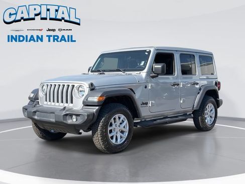 Used 2023 Jeep Wrangler Unlimited Sport w/ Sun And Sound Package AWD/4WD image 1