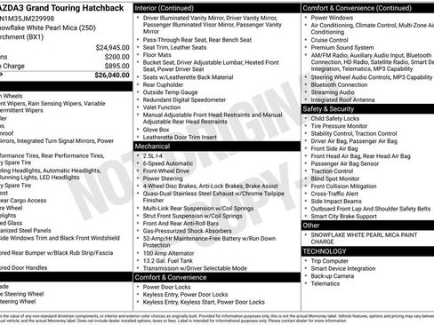 Used 2018 MAZDA MAZDA3 Grand Touring image 29