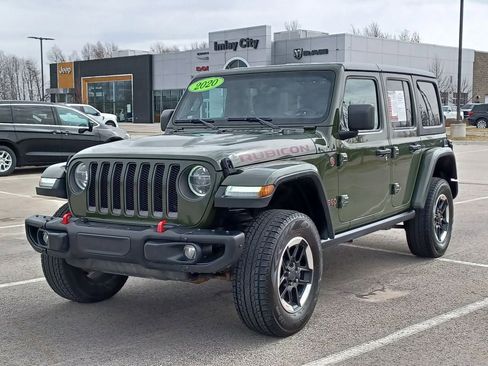 Used 2020 Jeep Wrangler Unlimited Rubicon w/ Dual Top Group AWD/4WD image 2