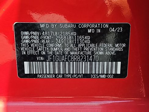 Certified 2024 Subaru Impreza 2.0i Sport AWD/4WD image 38