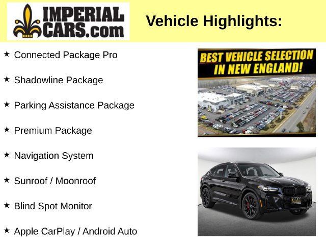 Used 2024 BMW X4 M40i w/ Premium Package AWD/4WD image 3