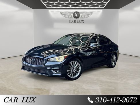 Used 2022 INFINITI Q50 Luxe w/ Cargo Package AWD/4WD image 1