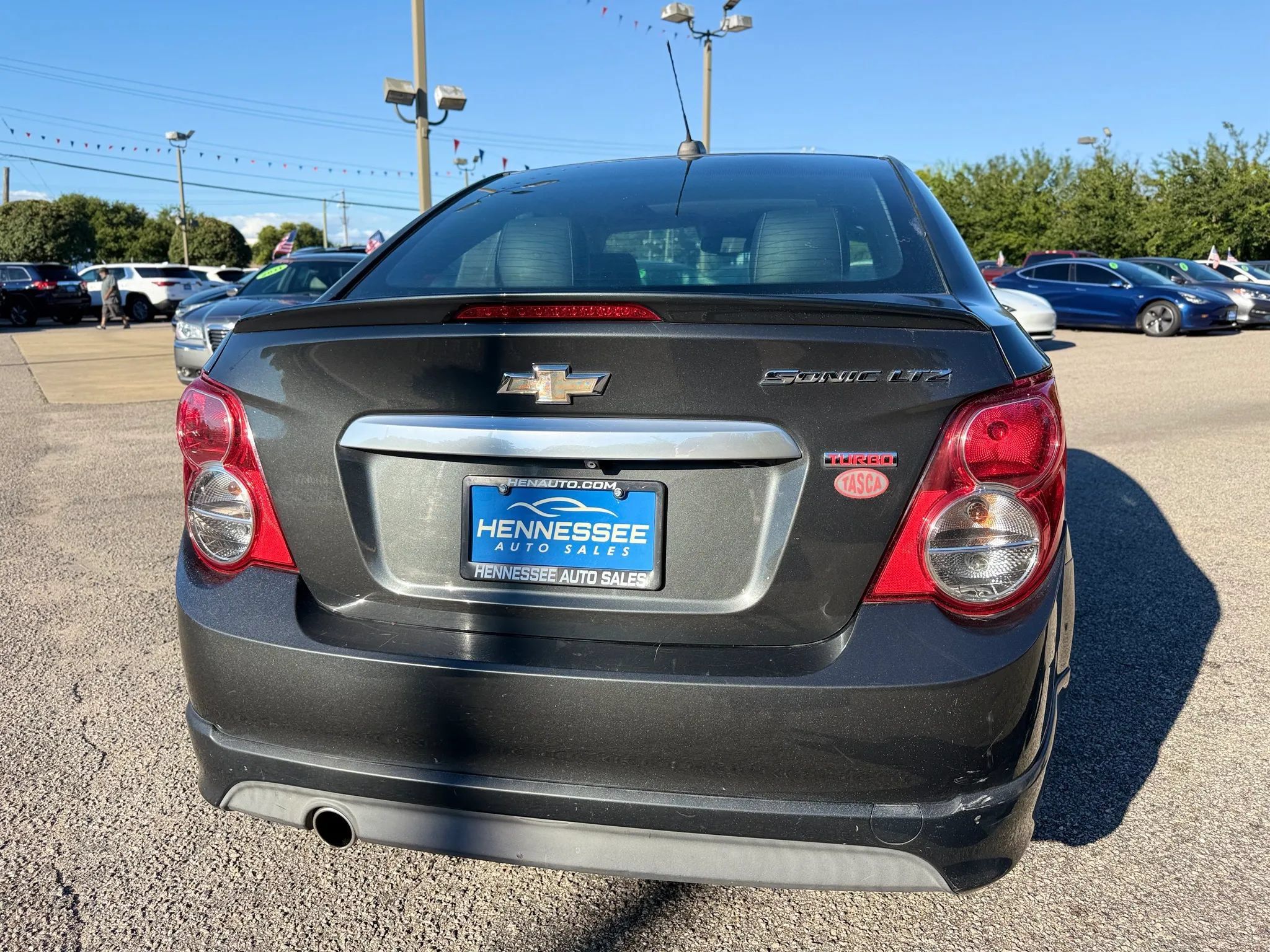 Used 2015 Chevrolet Sonic LTZ w/ Dusk Package FWD image 3