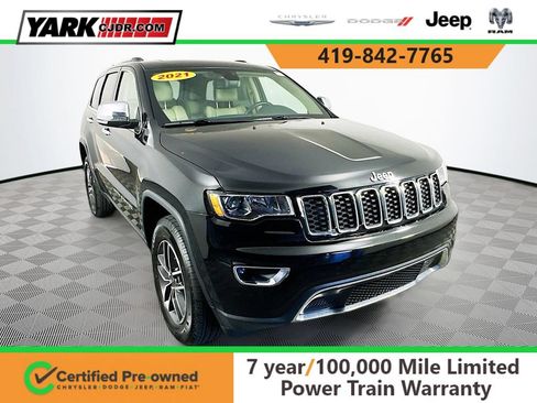 Certified 2021 Jeep Grand Cherokee Limited w/ Trailer Tow Group IV AWD/4WD image 1