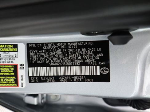 Certified 2025 Lexus ES 300h w/ Premium Package FWD image 32