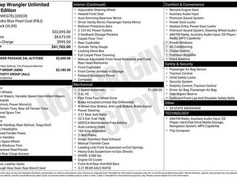 Used 2014 Jeep Wrangler Unlimited Sahara image 42