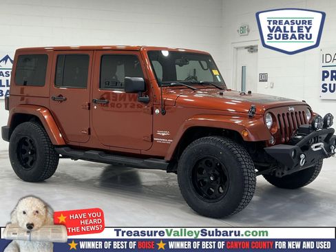Used 2014 Jeep Wrangler Unlimited Sahara w/ Connectivity Group image 1