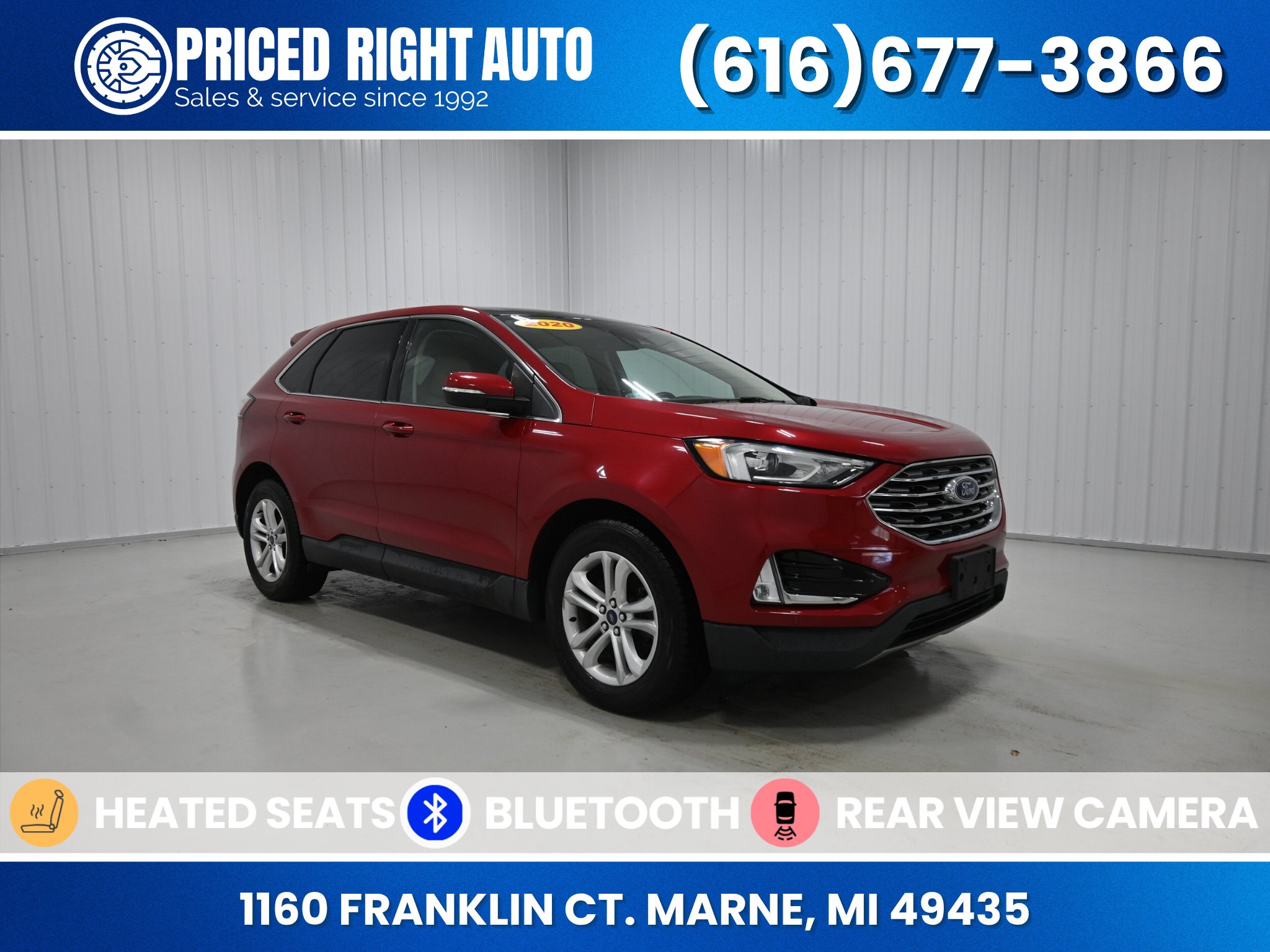 Used 2020 Ford Edge SEL w/ Cold Weather Package AWD/4WD image 1