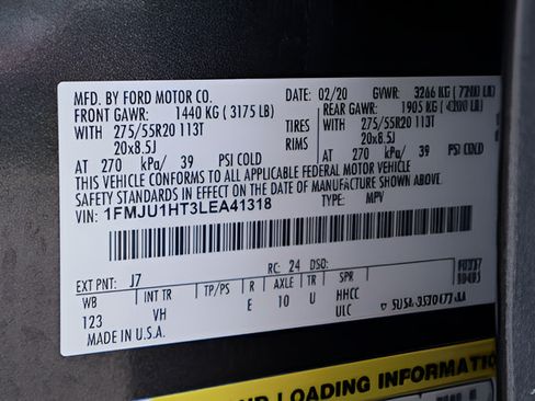 Used 2020 Ford Expedition XLT w/ Equipment Group 202A RWD image 29