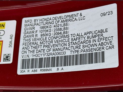 Used 2024 Honda Accord EX image 12