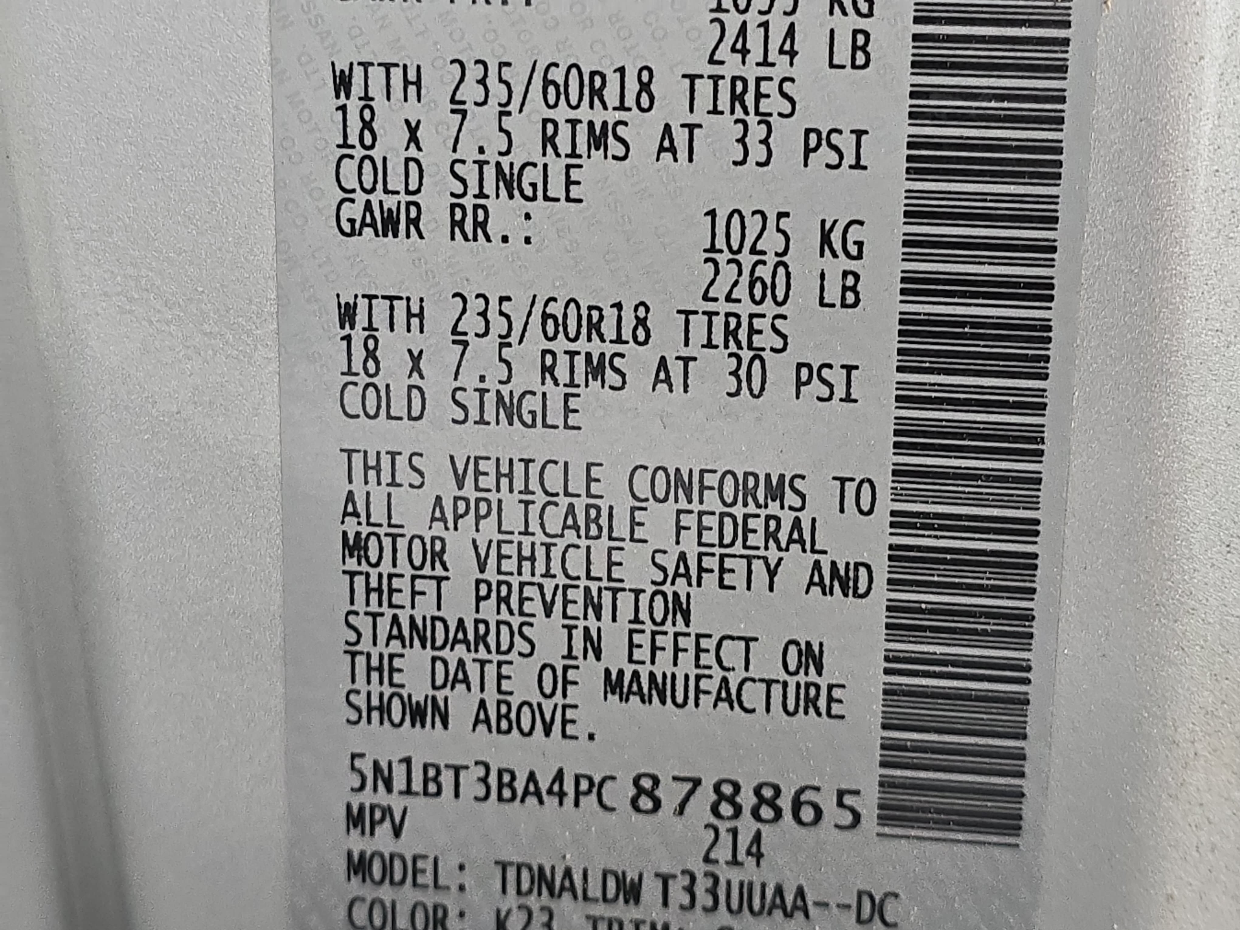 Certified 2023 Nissan Rogue SV w/ SV Premium B Package FWD image 35