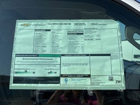 New 2025 Chevrolet Express 3500 w/ Driver Convenience Package RWD image 17