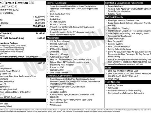 New 2026 GMC Terrain Elevation w/ Black Edition image 3