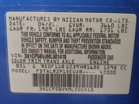 Used 2021 Nissan Kicks S image 33