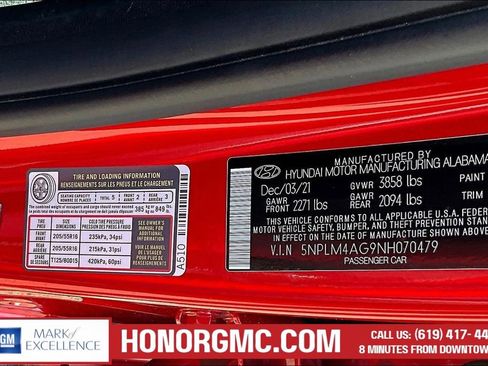 Used 2022 Hyundai Elantra SEL FWD image 17