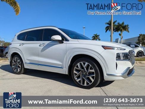 Used 2022 Hyundai Santa Fe Calligraphy w/ Cargo Package image 1