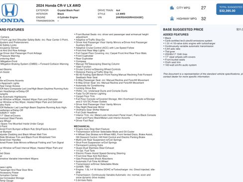 Used 2024 Honda CR-V LX image 5