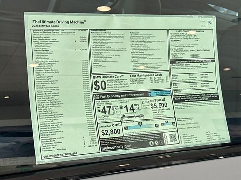 Used 2026 BMW M5 w/ Executive Package AWD/4WD image 23
