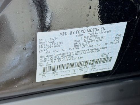 Used 2025 Lincoln Aviator Reserve w/ Jet Appearance Package image 41