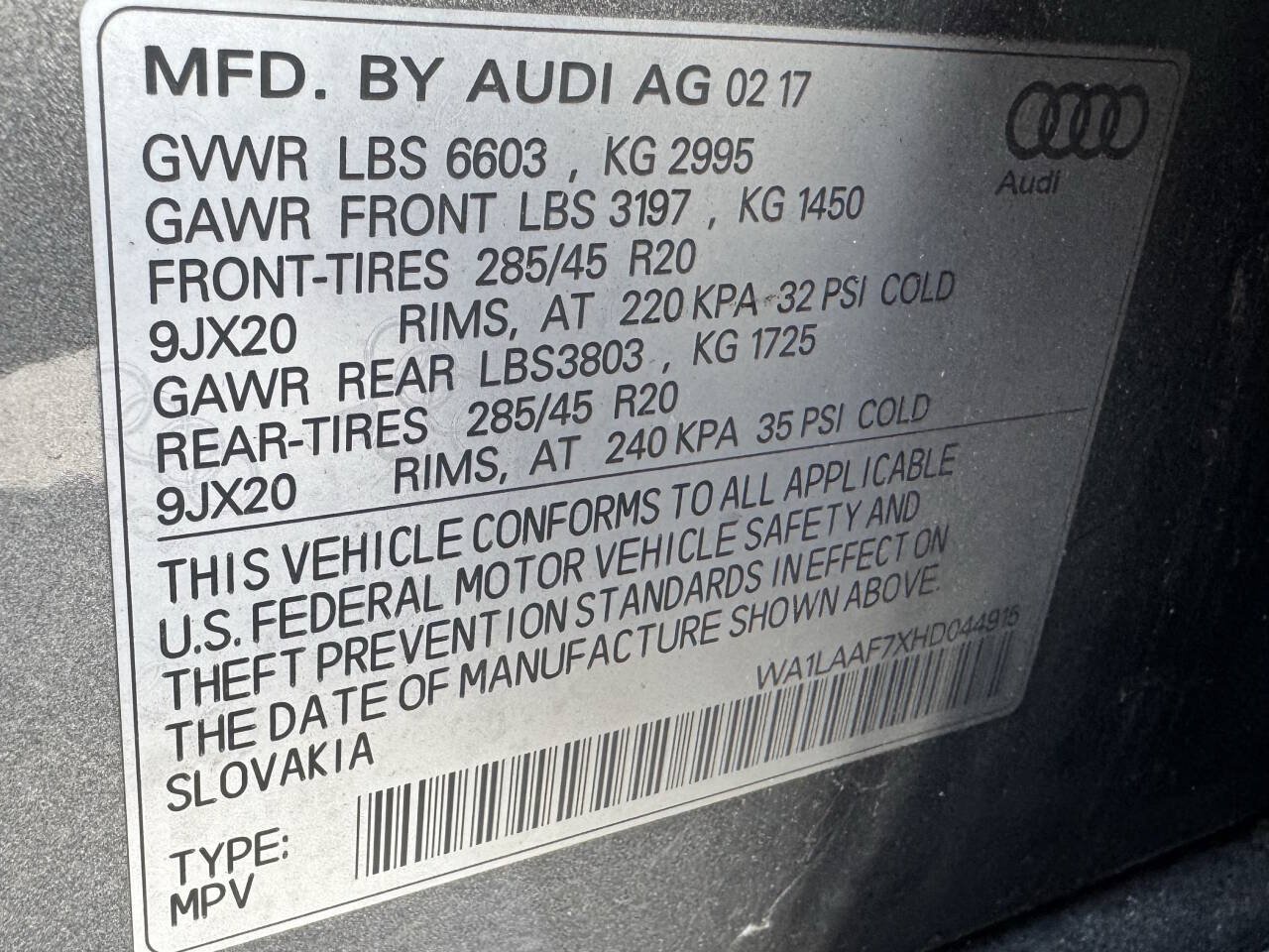 Used 2017 Audi Q7 3.0T Premium Plus AWD/4WD image 23