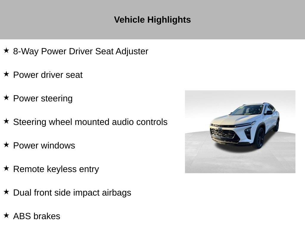Used 2025 Chevrolet Trax ACTIV w/ Sunroof Package FWD image 36
