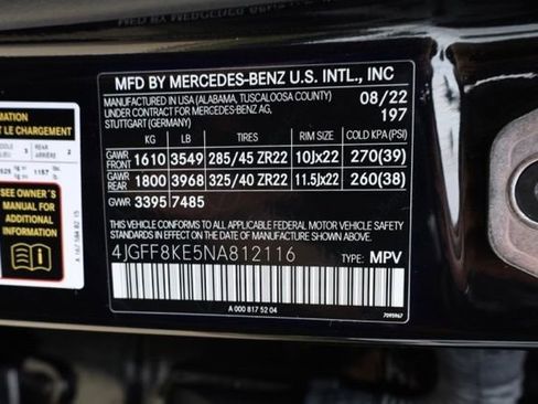 Certified 2022 Mercedes-Benz GLS 63 AMG 4MATIC image 38