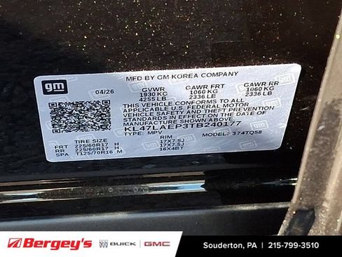 New 2026 Buick Envista Preferred w/ Convenience I Package FWD image 19