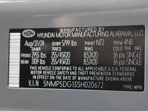 Used 2025 Hyundai Santa Fe Calligraphy AWD/4WD image 16