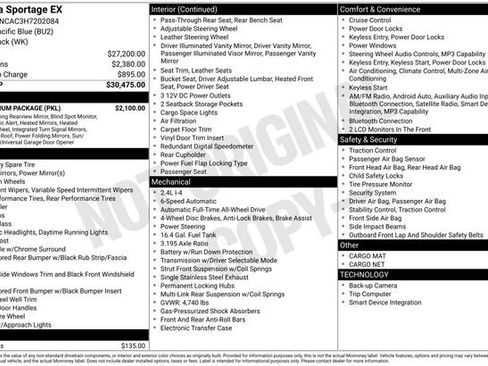 Used 2017 Kia Sportage EX w/ EX Premium Package image 12