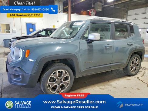 Used 2017 Jeep Renegade Limited AWD/4WD image 1