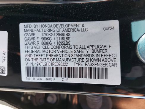 Used 2024 Honda Civic Sport image 11