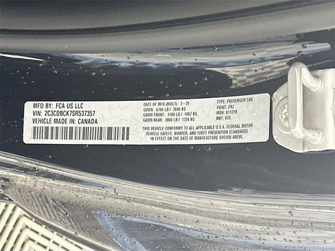 New 2025 Dodge Charger Daytona R/T w/ Quick Order Package 25M R/T image 19