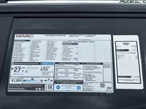 New 2026 GMC Terrain Elevation w/ Black Edition FWD image 36