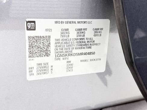 Used 2021 Chevrolet Tahoe RST AWD/4WD image 42