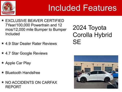 Used 2024 Toyota Corolla SE image 5